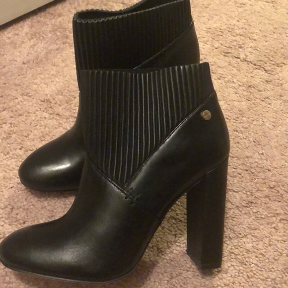Black Ankle Boots - Picture 2 of 3